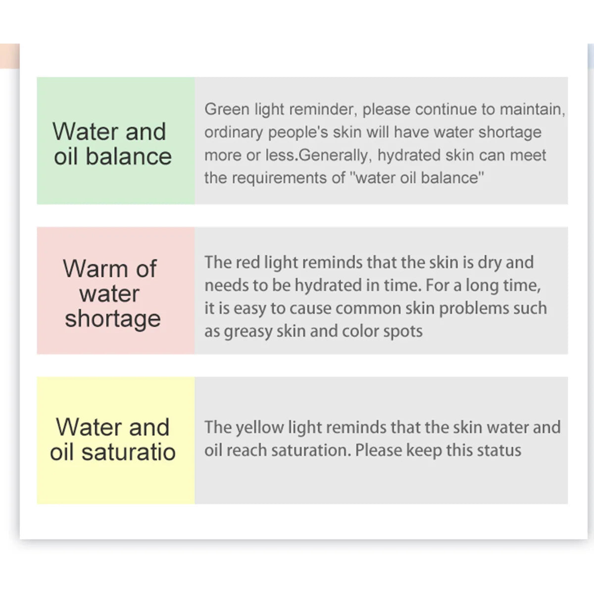 LCD Digital Skin Care Tester for Oil Skin Detector Moisture Content Facial Moisturizing Analyzer Detection Beauty Salon SPA