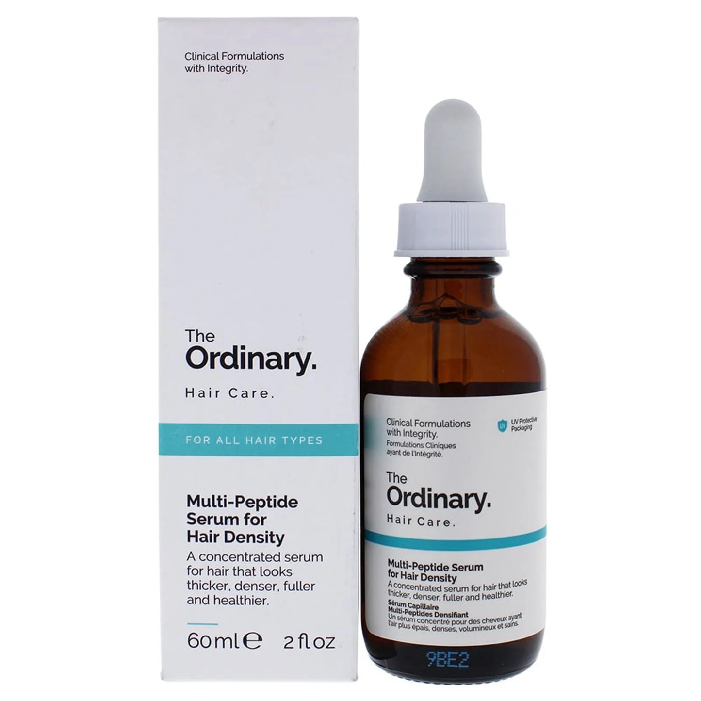 Advanced Hair Care Serum with Multi-Peptides for Enhanced Hair Density and Scalp 60ml Bottle for All Hair Types