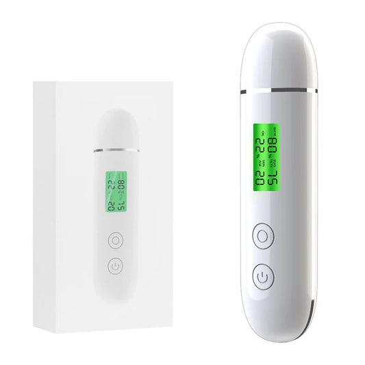 LCD Digital Skin Detector Pen Face Skin Tester Skin Smart Water Oil Fluorescent Content Facial Moisture Analyzer Skin Care Tools