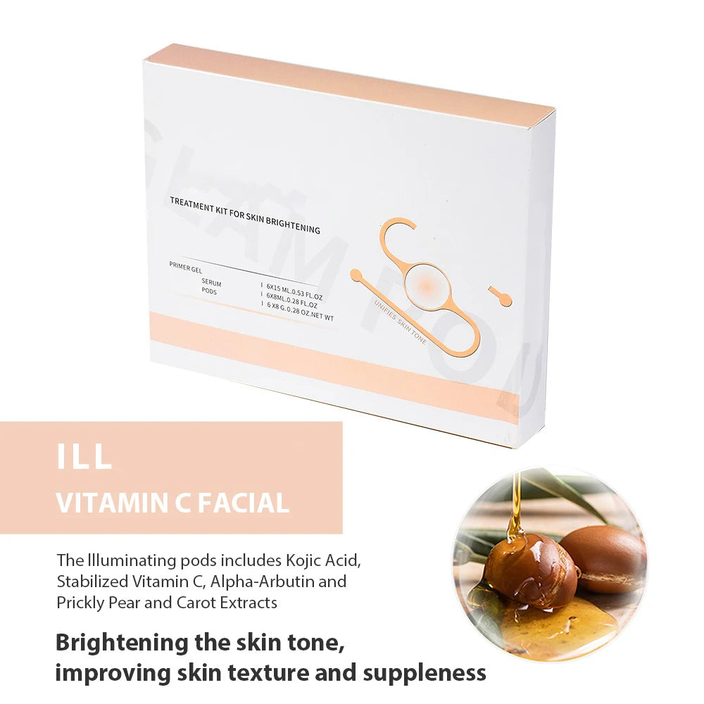 Facial SPA CO2 Bubble Oxygen Beauty Machine CO2 Pods Serum Gel Skin Care Hydration CO2 Oxygen Pods Exfoliator Kits