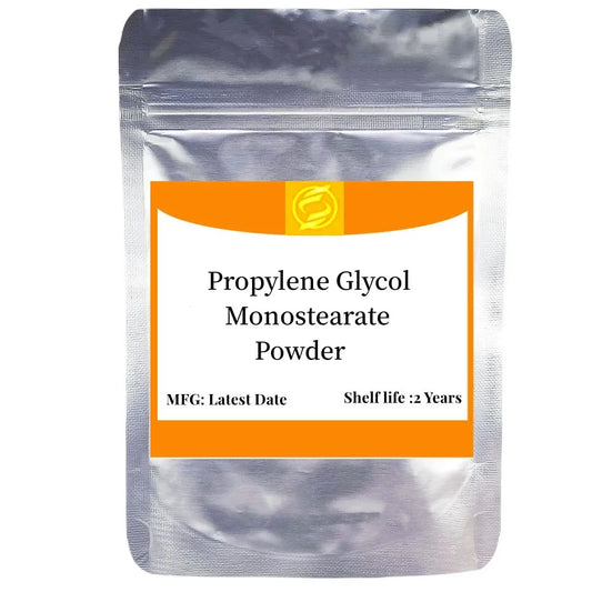 Hot Sell PGMS Propylene Glycol Monostearate Powder For Skin Care Emulsifier Softener Cosmetics Raw Material