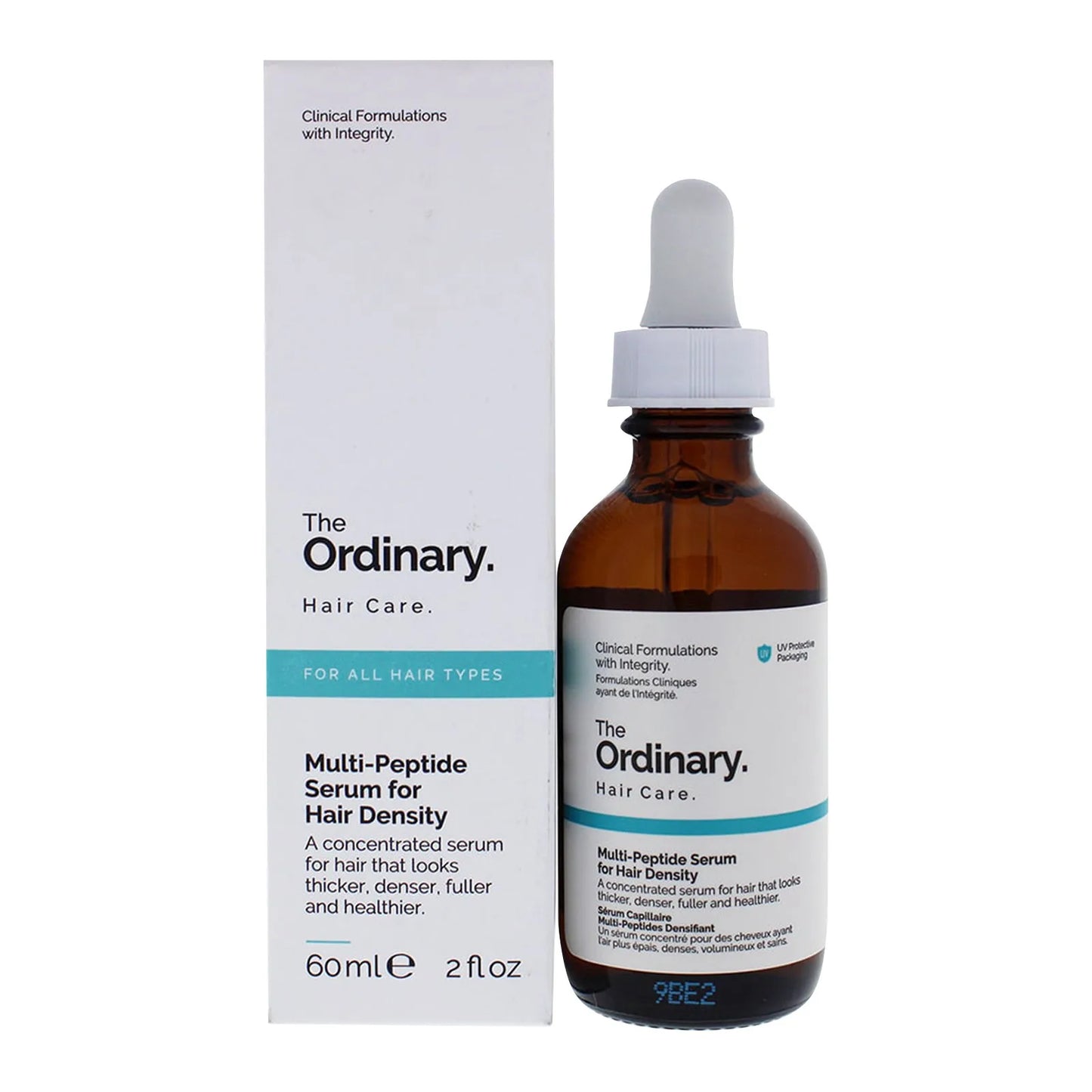 Advanced Hair Care Serum with Multi-Peptides for Enhanced Hair Density and Scalp 60ml Bottle for All Hair Types