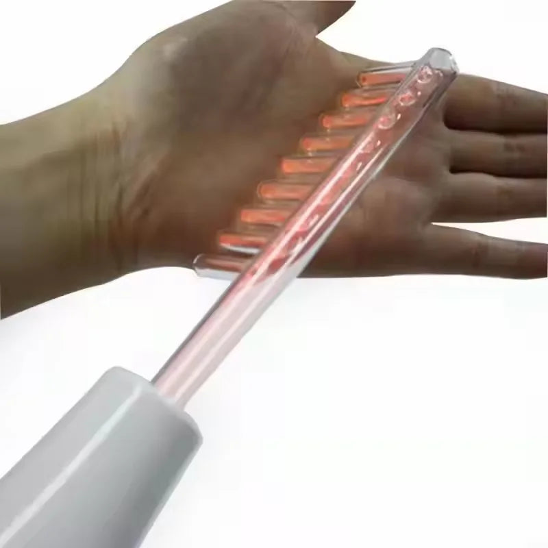 Portable Handheld Skin Care Blackhead Acne Removal Skin Tightening Hair & Scalp Stimulator High Frequency Beauty Instrument