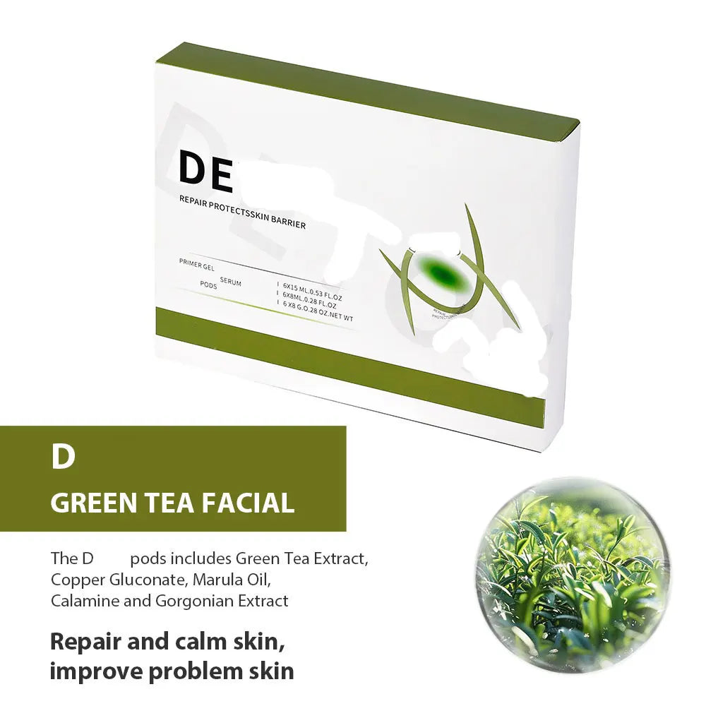 Facial SPA CO2 Bubble Oxygen Beauty Machine CO2 Pods Serum Gel Skin Care Hydration CO2 Oxygen Pods Exfoliator Kits
