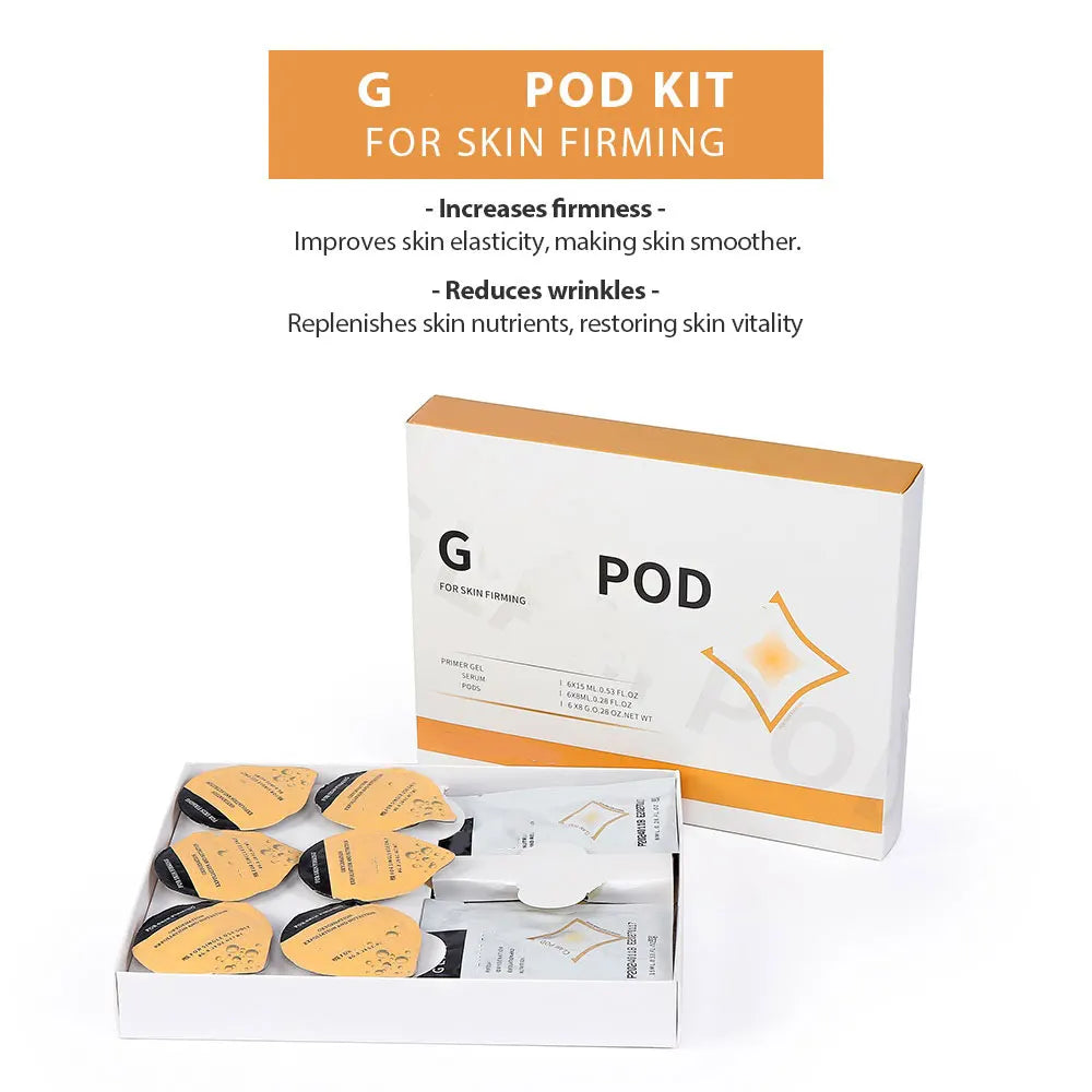 Facial SPA CO2 Bubble Oxygen Beauty Machine CO2 Pods Serum Gel Skin Care Hydration CO2 Oxygen Pods Exfoliator Kits