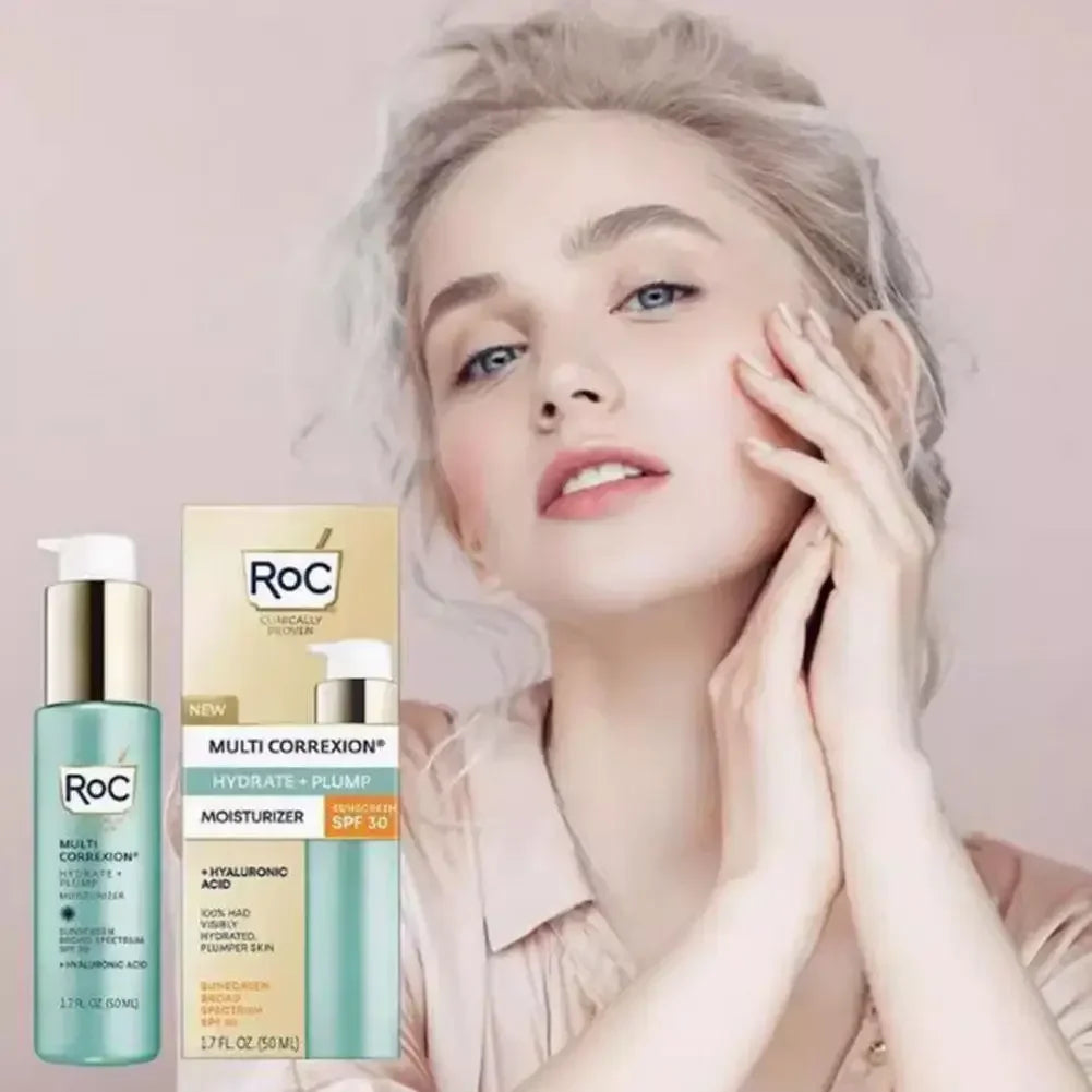 ROC Facial Essence Deep Skin Moisturizing Deep Anti-wrinkle Cream Essence Facial Skin Care 50ml Korean Skin Care Products