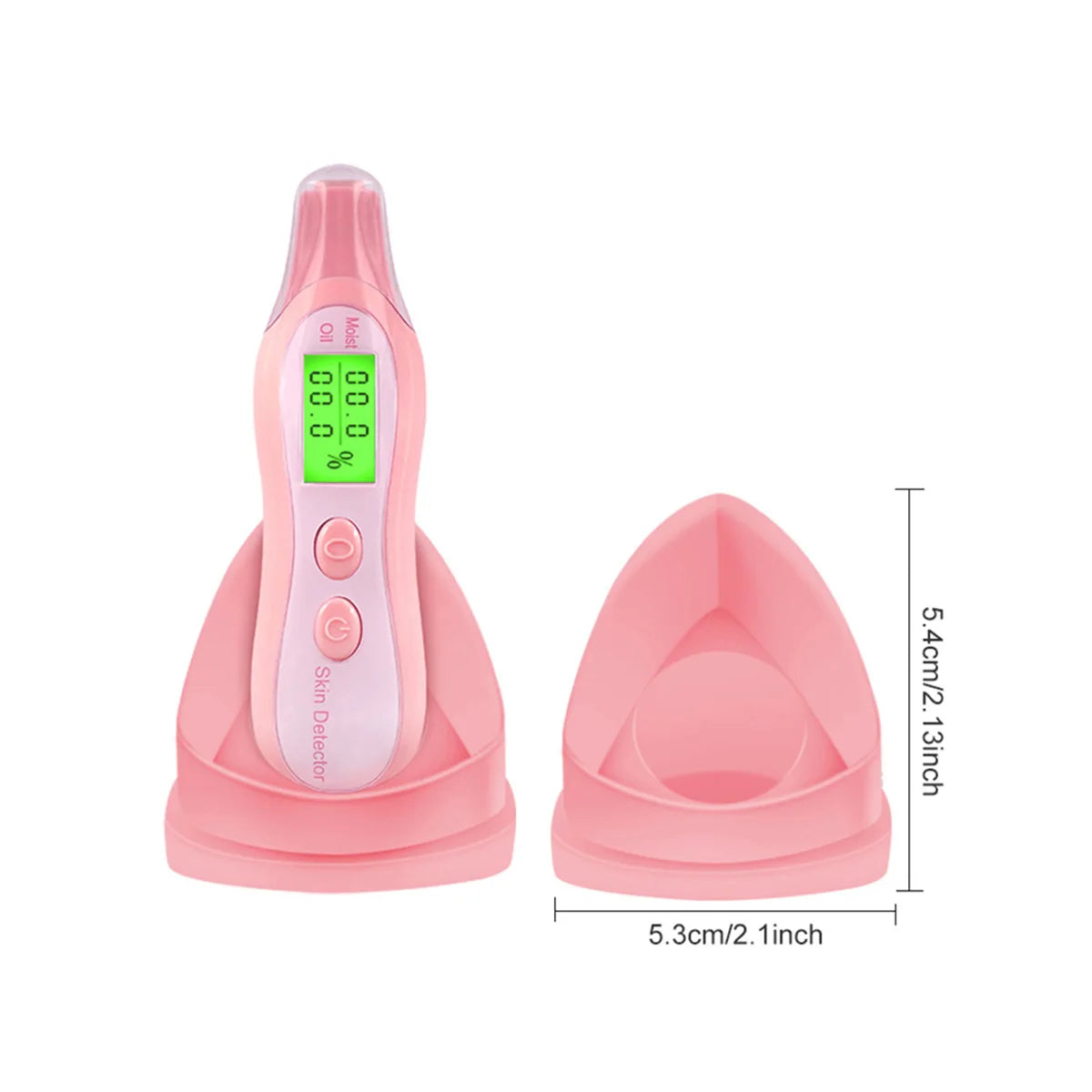 LCD Digital Skin Care Tester for Oil Skin Detector Moisture Content Facial Moisturizing Analyzer Detection Beauty Salon SPA