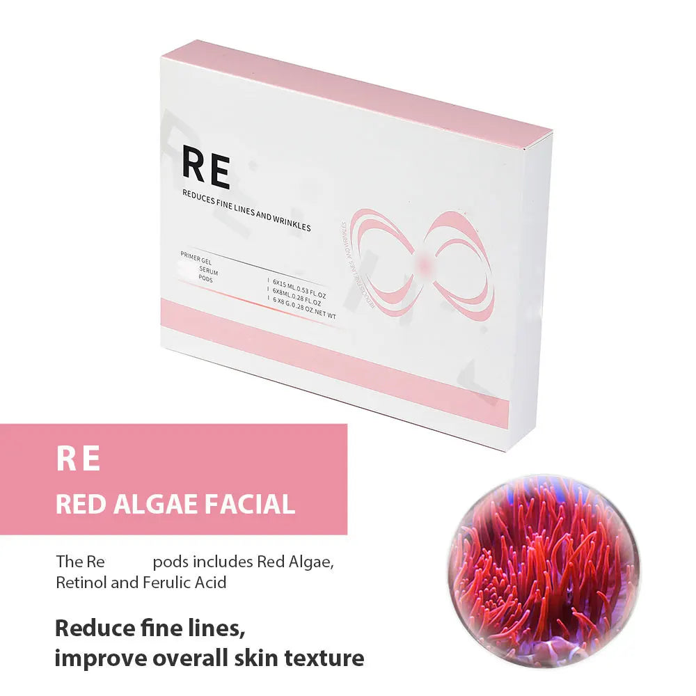 Facial SPA CO2 Bubble Oxygen Beauty Machine CO2 Pods Serum Gel Skin Care Hydration CO2 Oxygen Pods Exfoliator Kits