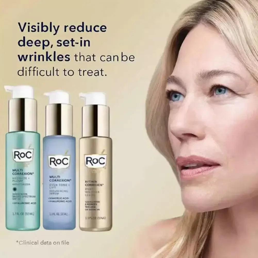 ROC Facial Essence Deep Skin Moisturizing Deep Anti-wrinkle Cream Essence Facial Skin Care 50ml Korean Skin Care Products
