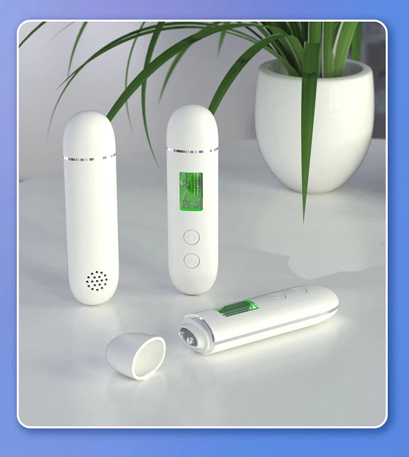 LCD Digital Skin Detector Pen Face Skin Tester Skin Smart Water Oil Fluorescent Content Facial Moisture Analyzer Skin Care Tools