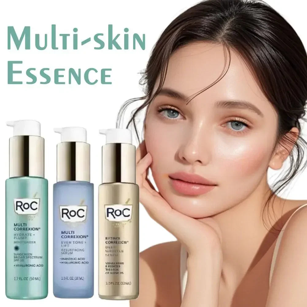 ROC Facial Essence Deep Skin Moisturizing Deep Anti-wrinkle Cream Essence Facial Skin Care 50ml Korean Skin Care Products