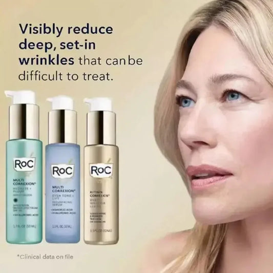 ROC Facial Essence Deep Skin Moisturizing Deep Anti-wrinkle Cream Essence Facial Skin Care 50ml Korean Skin Care Products