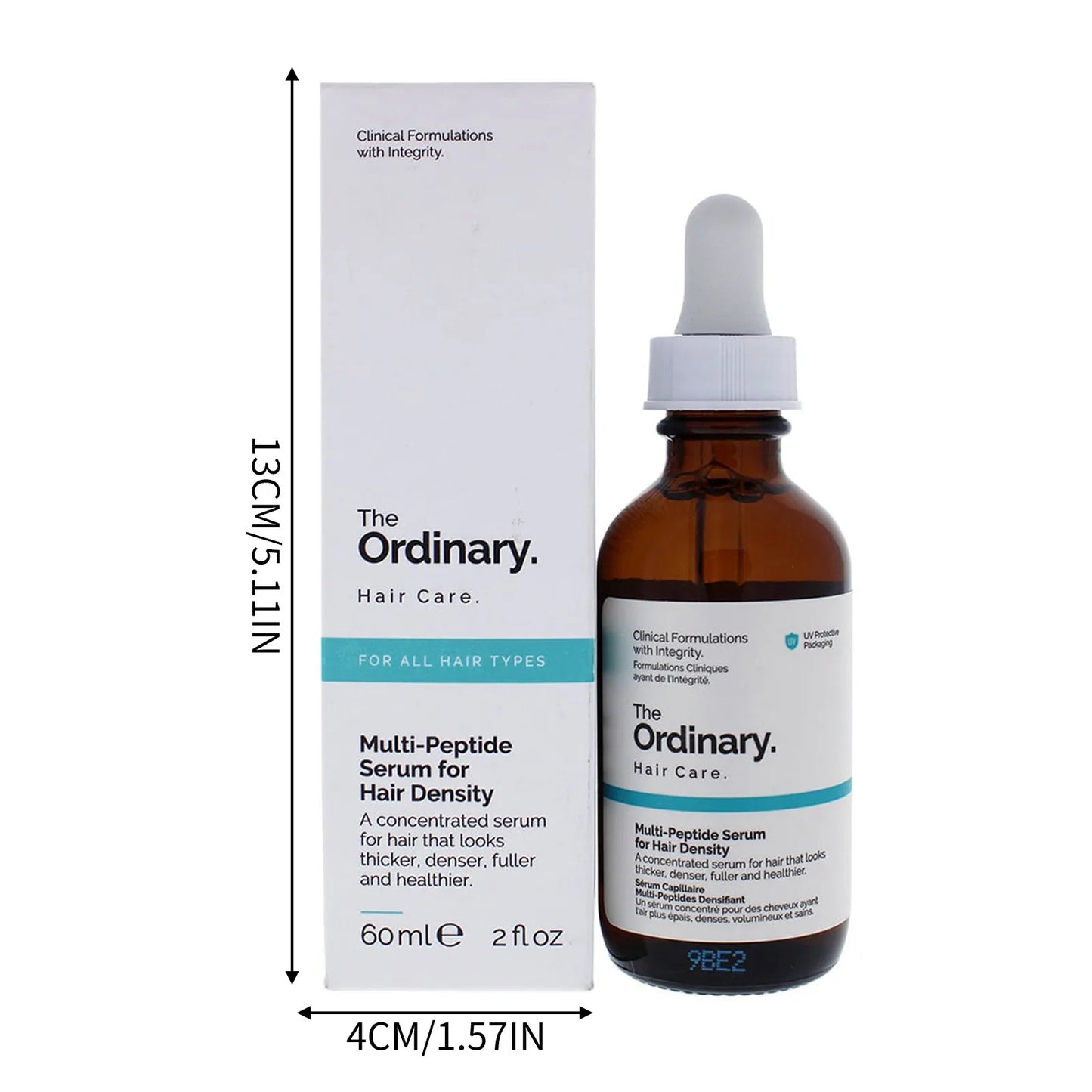 Advanced Hair Care Serum with Multi-Peptides for Enhanced Hair Density and Scalp 60ml Bottle for All Hair Types