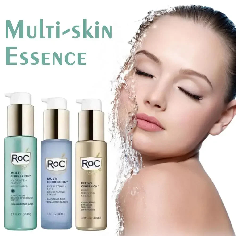 ROC Facial Essence Deep Skin Moisturizing Deep Anti-wrinkle Cream Essence Facial Skin Care 50ml Korean Skin Care Products