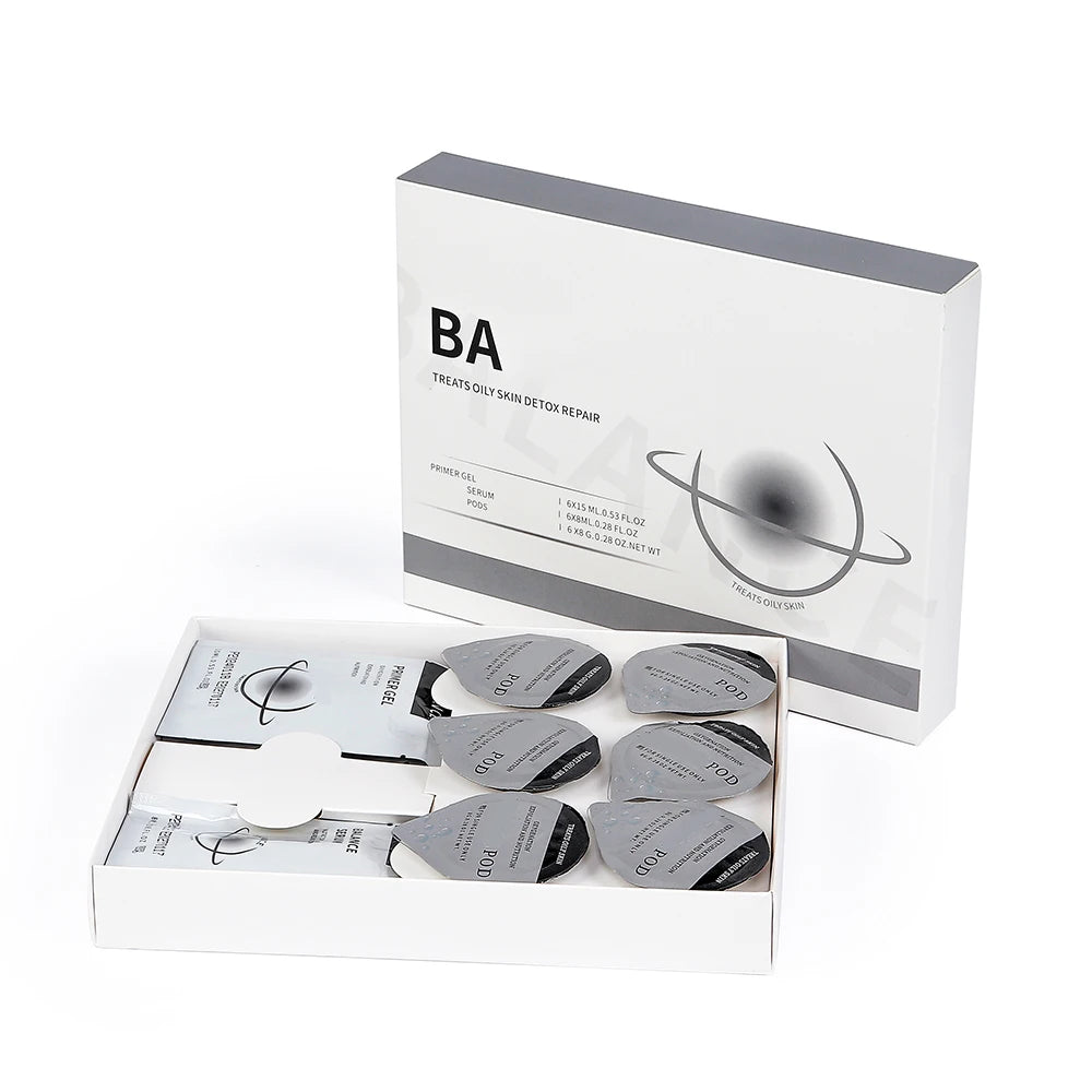 Facial SPA CO2 Bubble Oxygen Beauty Machine CO2 Pods Serum Gel Skin Care Hydration CO2 Oxygen Pods Exfoliator Kits