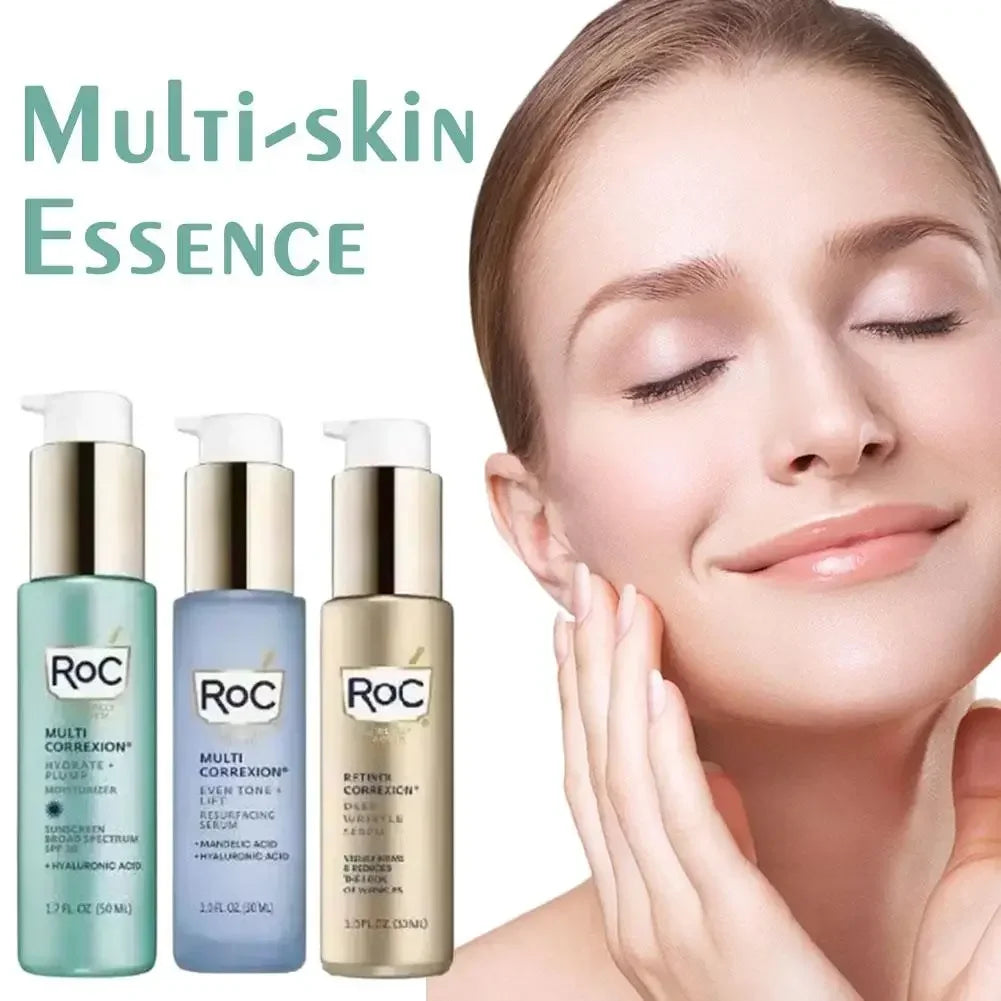 ROC Facial Essence Deep Skin Moisturizing Deep Anti-wrinkle Cream Essence Facial Skin Care 50ml Korean Skin Care Products