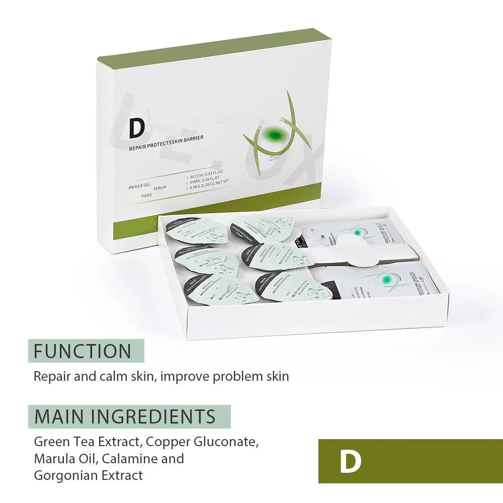 Facial SPA CO2 Bubble Oxygen Beauty Machine CO2 Pods Serum Gel Skin Care Hydration CO2 Oxygen Pods Exfoliator Kits