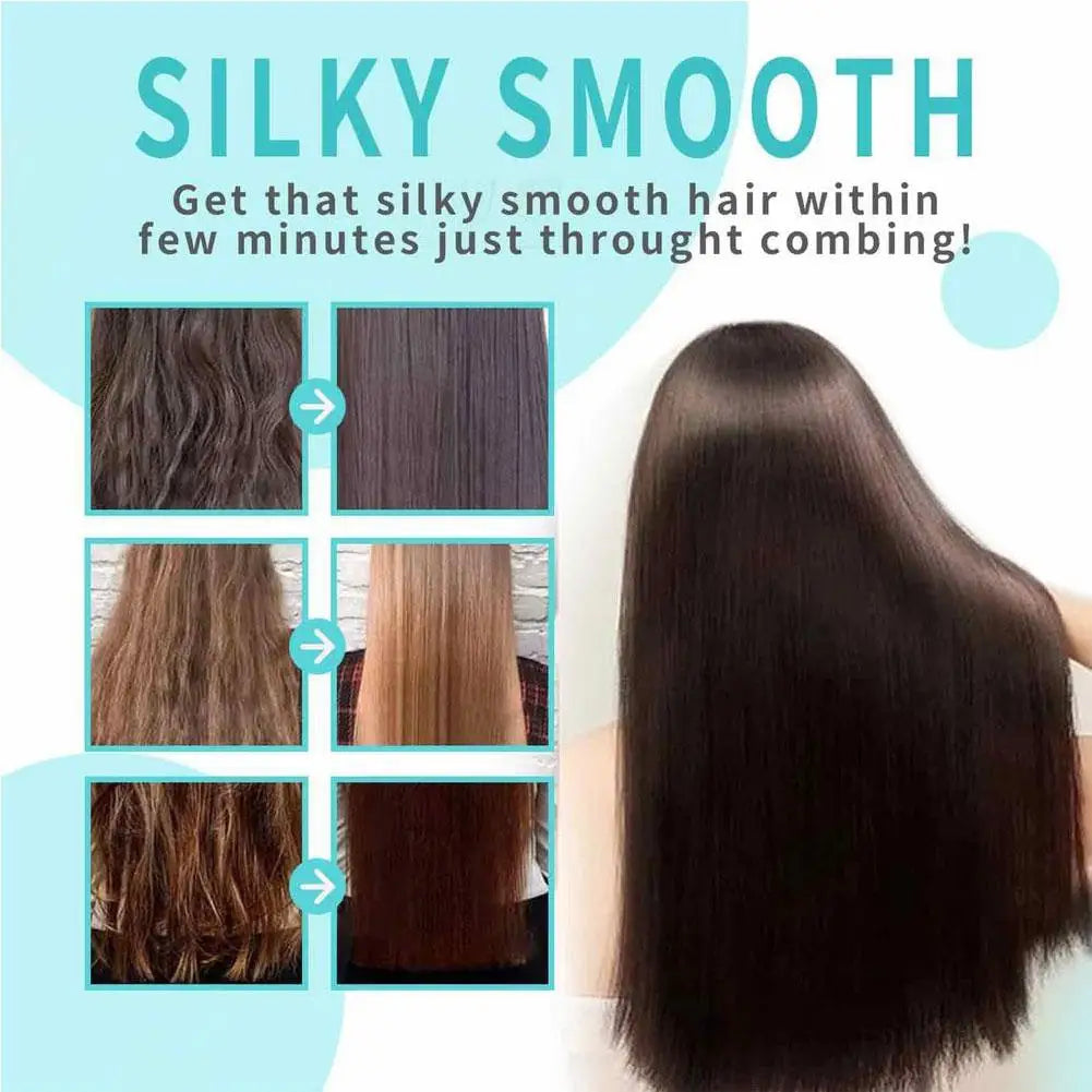 60ML Keratin Hair Straightening Cream Professional Smoothing Damaged Treatment Protein Correction for Curly Hair Daily Care