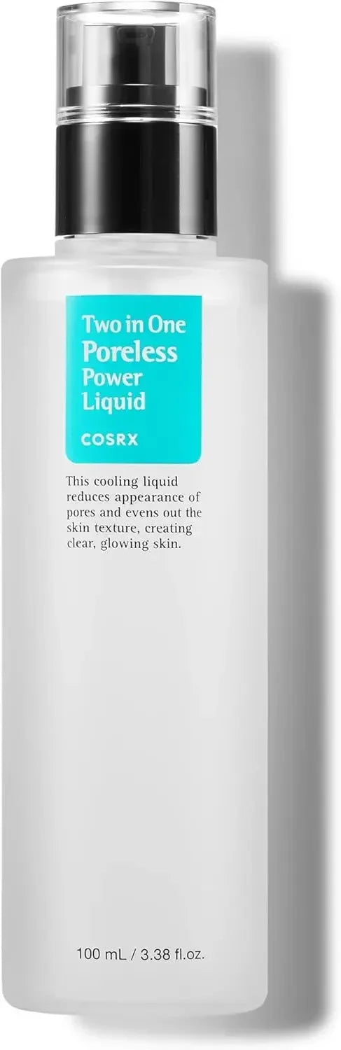 COSRX Two In One Poreless Power Liquid, 100ml Tightening Pores | Korean Skincare, Animal Testing Free, Paraben Free MOISTURIZING