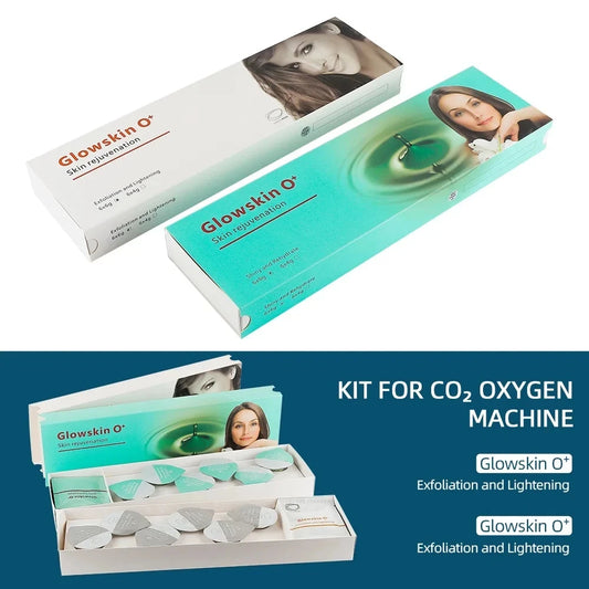 Facial SPA CO2 Bubble Oxygen Beauty Machine CO2 Pods Serum Gel Skin Care Hydration CO2 Oxygen Pods Exfoliator Kits