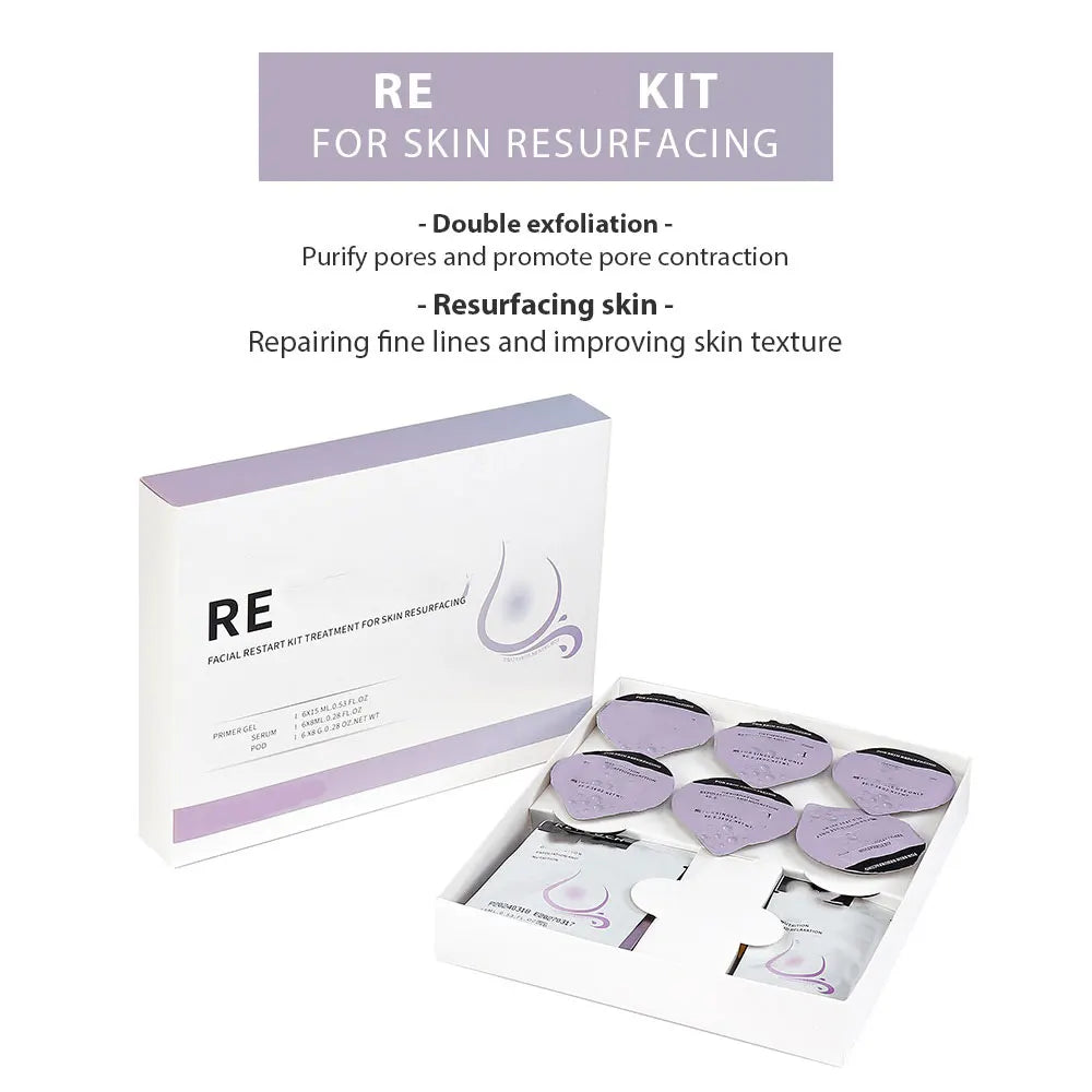 Facial SPA CO2 Bubble Oxygen Beauty Machine CO2 Pods Serum Gel Skin Care Hydration CO2 Oxygen Pods Exfoliator Kits