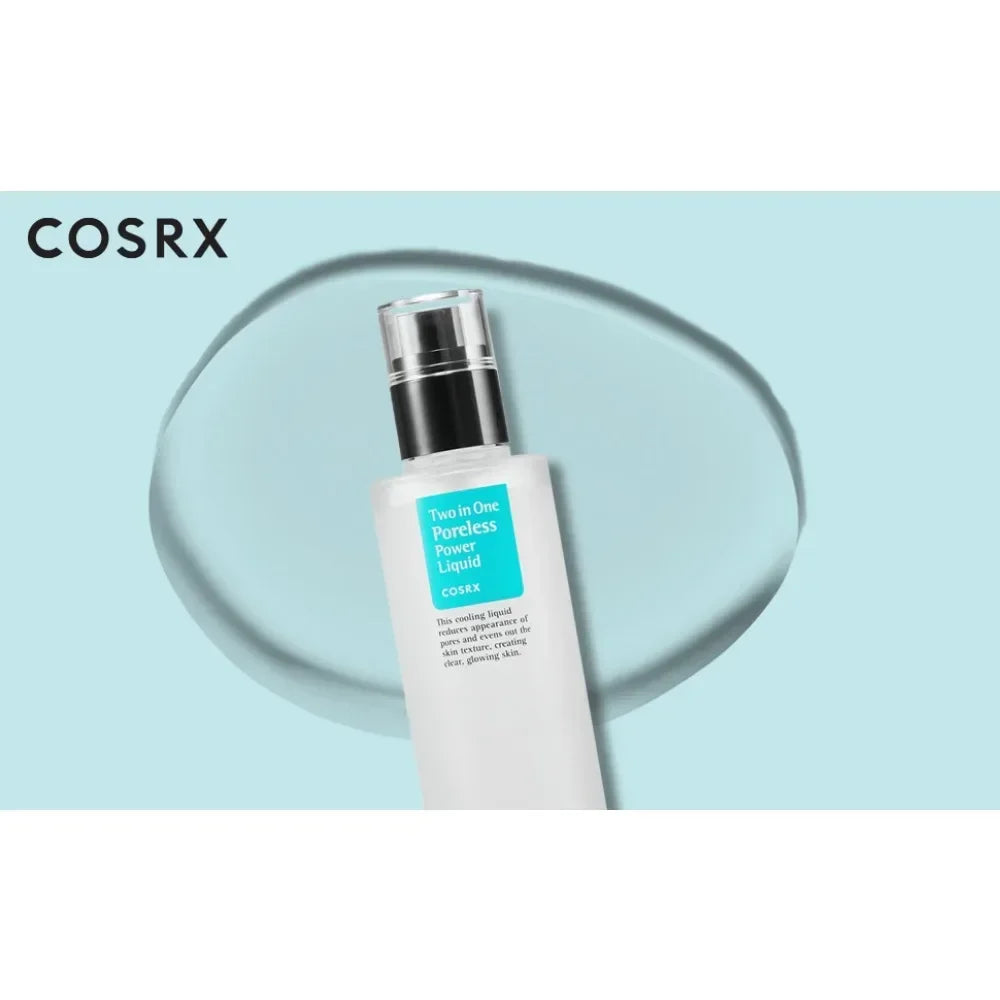 COSRX Two In One Poreless Power Liquid, 100ml Tightening Pores | Korean Skincare, Animal Testing Free, Paraben Free MOISTURIZING