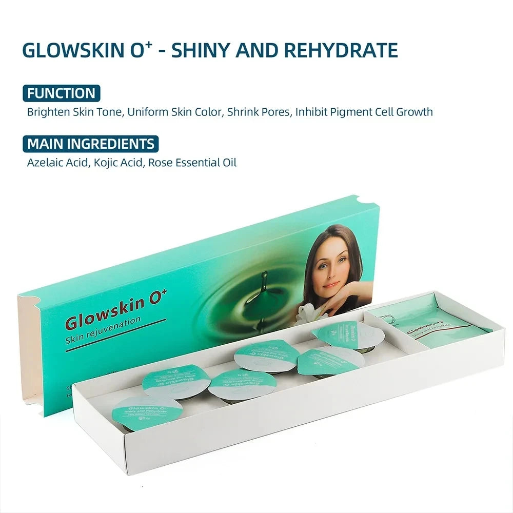 Facial SPA CO2 Bubble Oxygen Beauty Machine CO2 Pods Serum Gel Skin Care Hydration CO2 Oxygen Pods Exfoliator Kits