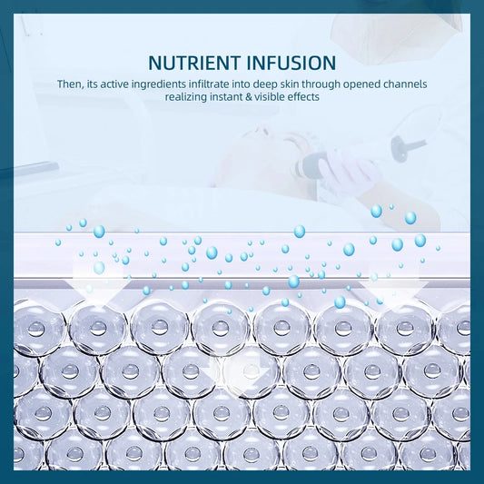 Facial SPA CO2 Bubble Oxygen Beauty Machine CO2 Pods Serum Gel Skin Care Hydration CO2 Oxygen Pods Exfoliator Kits